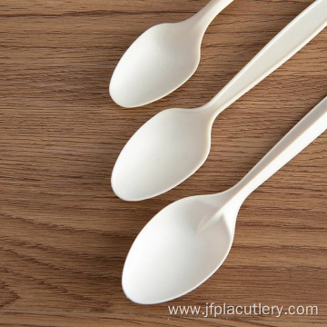 Eco-friendly sustainable compostable cornstarched PLA spoon